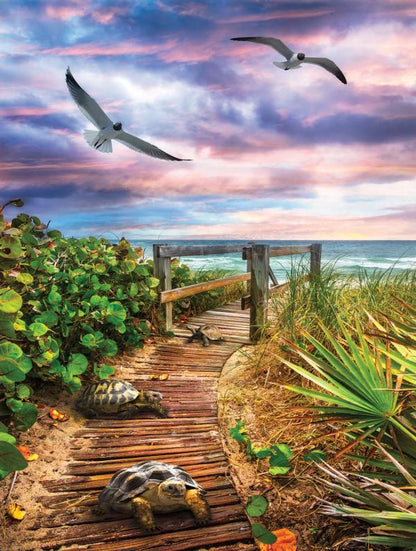 Path to the Beach by Celebrate Life Gallery, 500 Piece Puzzle