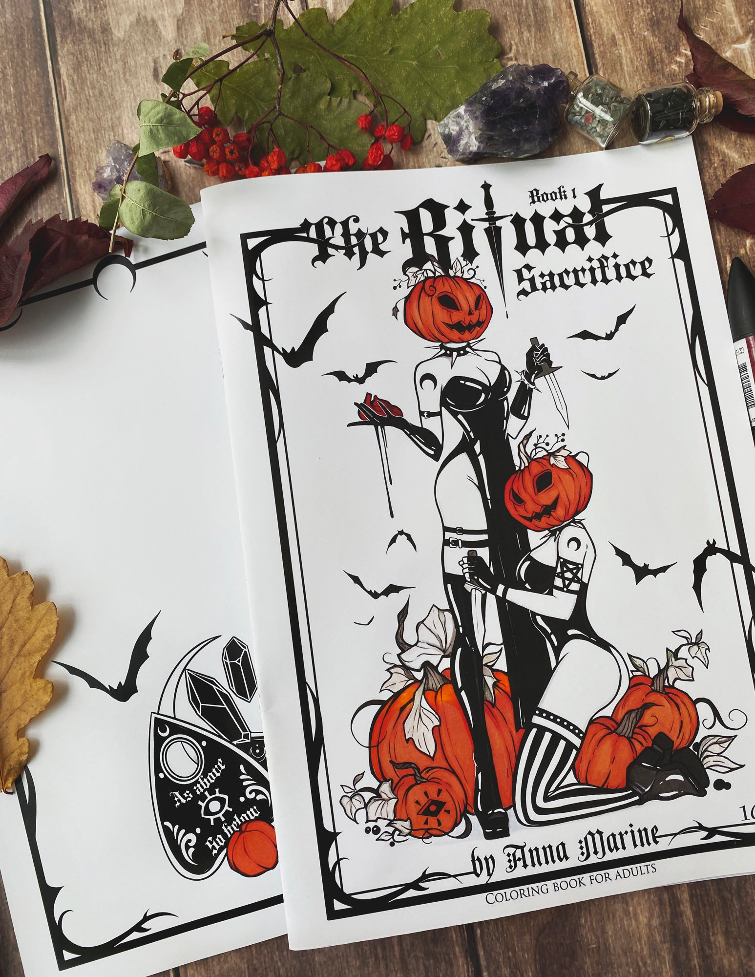 The Ritual by Anna Marine, Coloring Book – FairyPuzzled