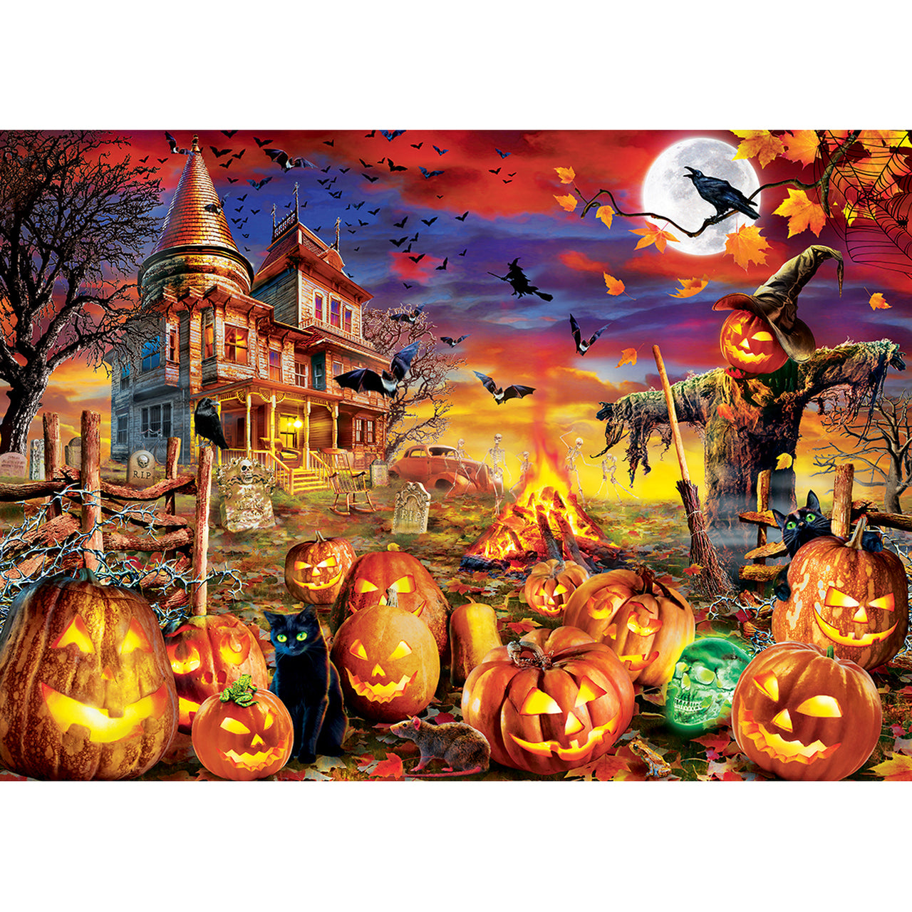 All Hallow's Eve by Adrian Chesterman, 500 Piece Puzzle