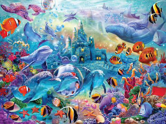Sea Castle Delight van Steve Sundram, puzzel van 500 stukjes