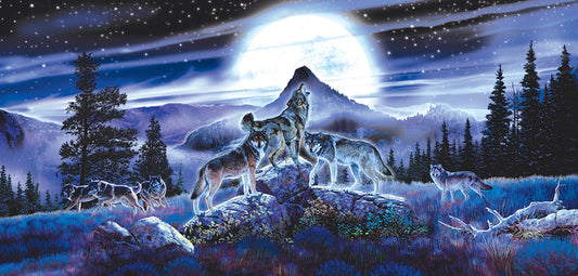 Night Wolves by Al Agnew, 1000 Piece Puzzle