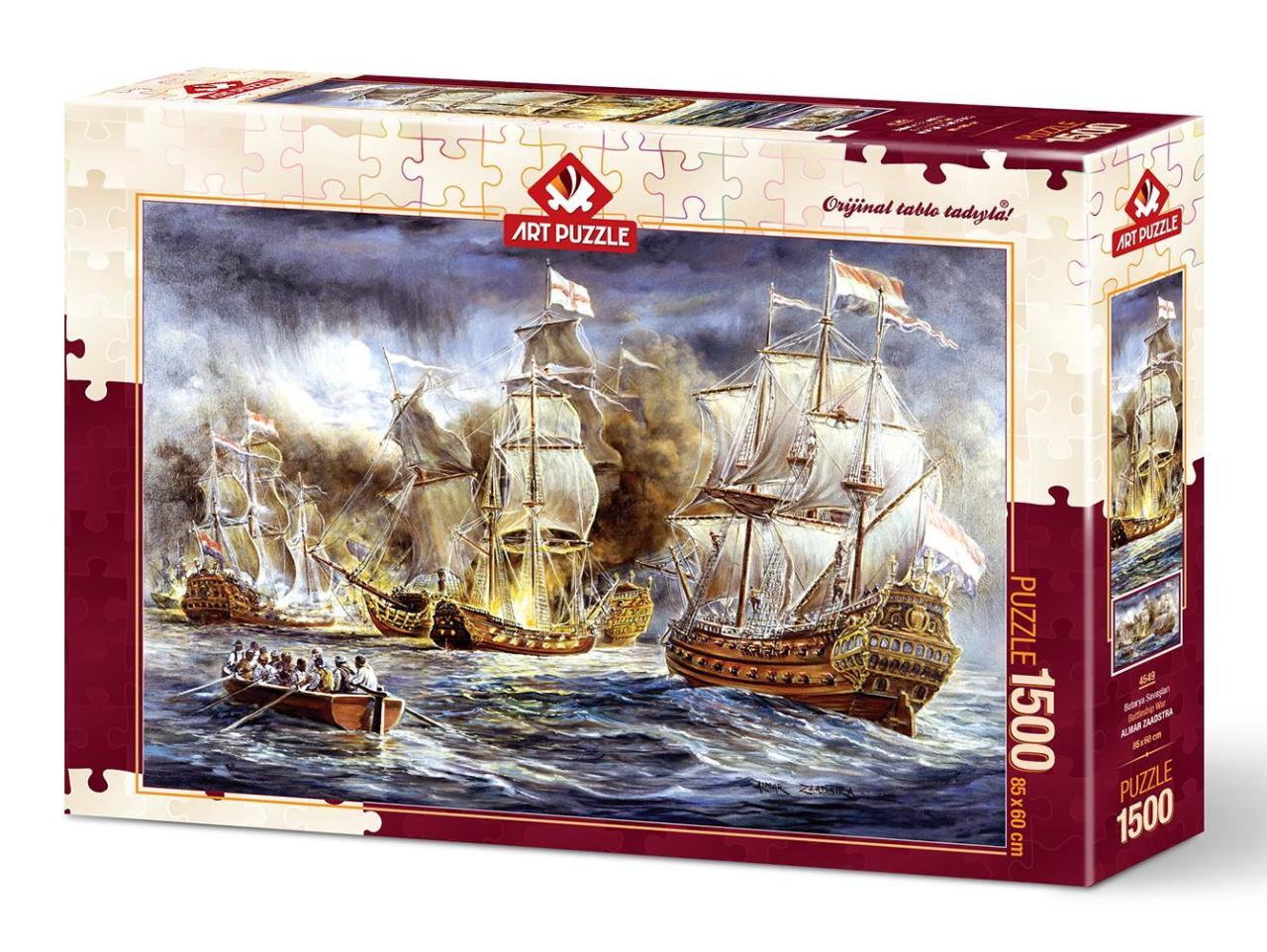 Battleship War by Almar Zaadstra, 1500 Piece Puzzle