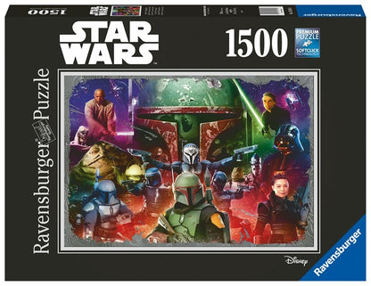 Boba Fett the Bounty Hunter by Lucas Arts/Disney, 1500 Piece Puzzle