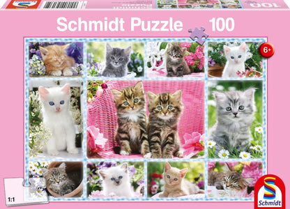 Kittens by Greg Cuddiford, 100 Piece Puzzle