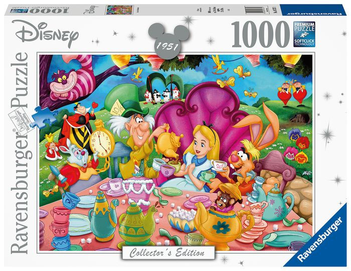 Alice in Wonderland door Disney Collector's Edition, puzzel van 1000 stukjes