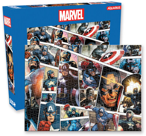 Marvel - Captain America Panels, 500 Piece Puzzle