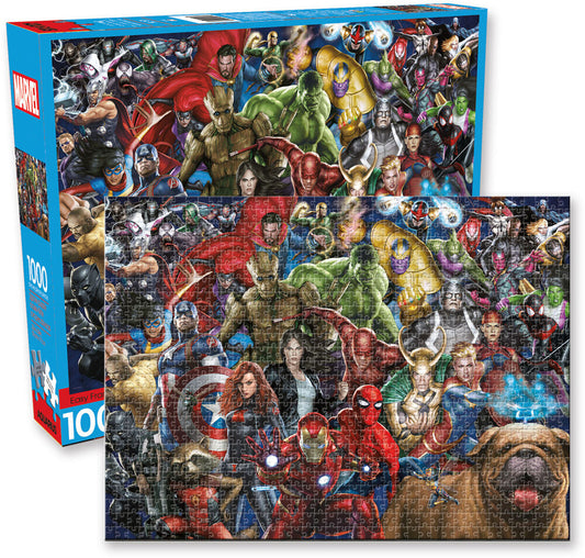 Marvel Heroes by Marvel, 1000 Piece Puzzle – FairyPuzzled