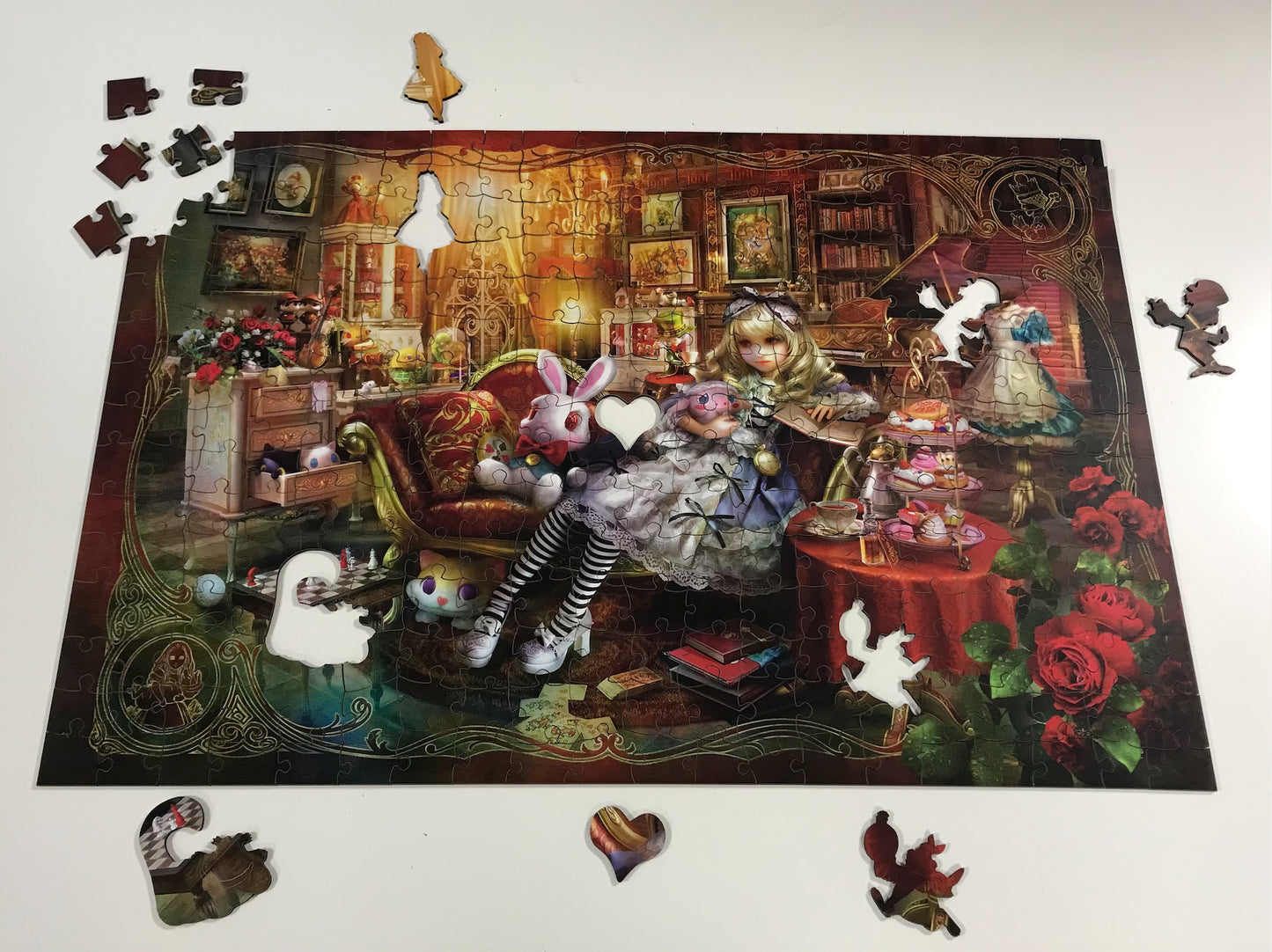 Alice Collection by Shu. 300 Piece Wooden Puzzle