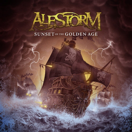 Alestorm - Sunset on the Golden Age - Begrænset mediebog-cd