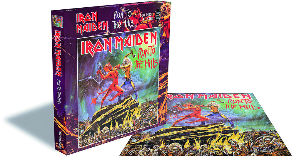 Iron Maiden - Ren naar de heuvels, puzzel van 500 stukjes