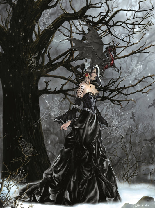 Queen of Shadows af Nene Thomas, 1000 brikker puslespil