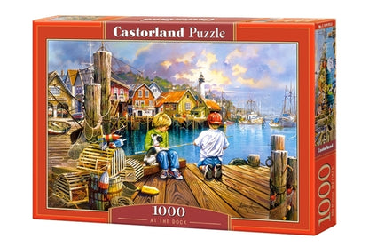 At the Dock by Andres Orpinas, 1000 Piece Puzzle