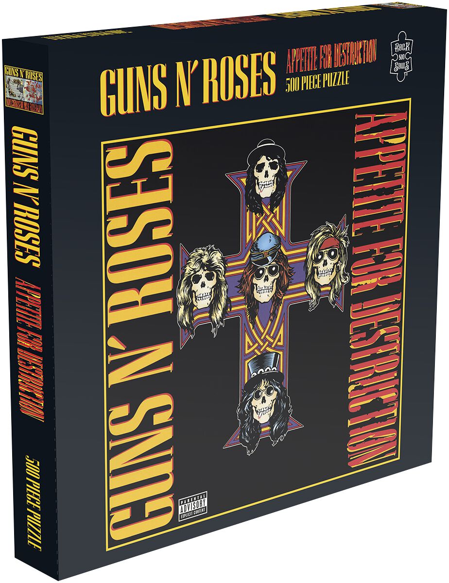 Guns n' Roses - Appetite For Destruction, puzzel van 500 stukjes