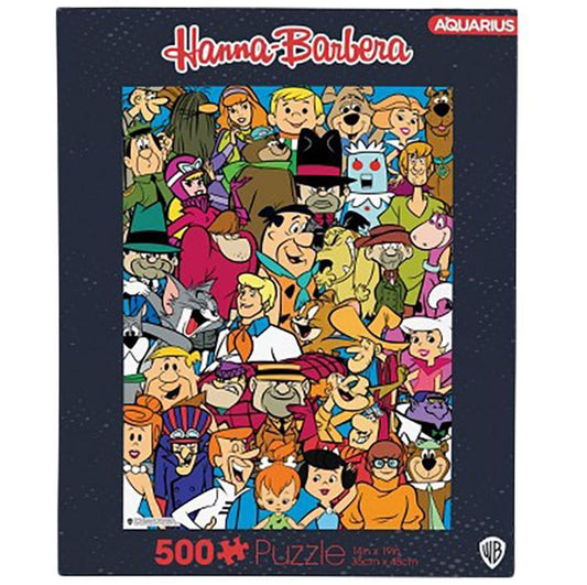 Hanna Barbera Cast, 500 Piece Puzzle