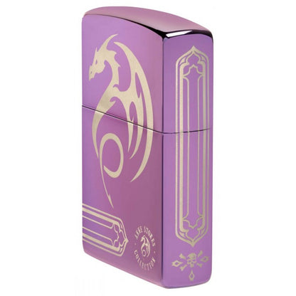 Zippo Lighter: Anne Stokes Dragon and Skulls