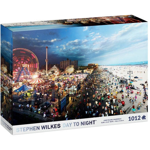 Dag naar nacht - Coney Island door Stephen Wilkes, puzzel van 1000 stukjes