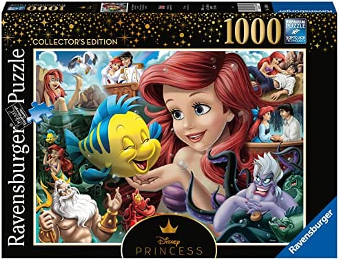 Ravensburger Disney Princess Heroines Den Lille Havfrue, 1000 brikkers puslespil
