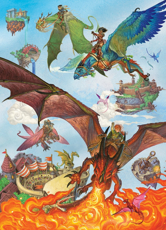 Dragon Flight by Chris Seaman, 350 Piece Puzzle