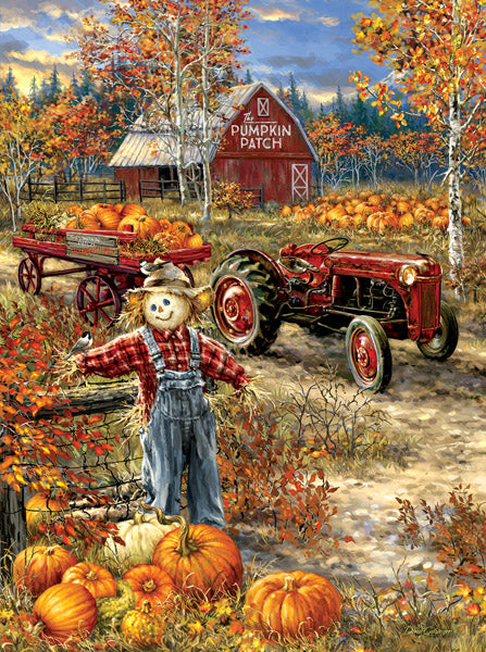 De Pumpkin Patch Farm van Dona Gelsinger, puzzel van 1000 stukjes
