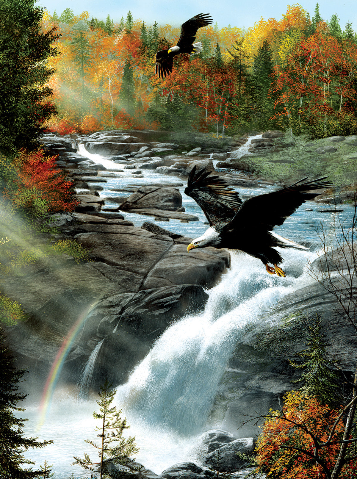 Gooseberry Falls af Kevin Daniel, 1000 brikker puslespil