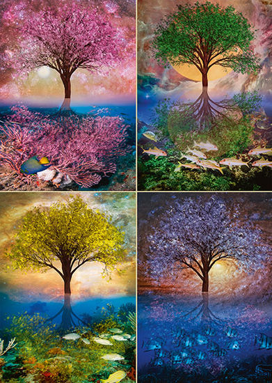Magical tree at the Lake by  Celebrate Life Gallery, 1000 Piece Puzzle