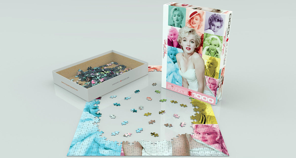 Marilyn Monroe by Milton H Greene, 1000 Piece Puzzle