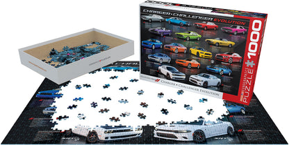 Dodge Charger Challenger Evolution by Eurographics, 1000 Piece Puzzle