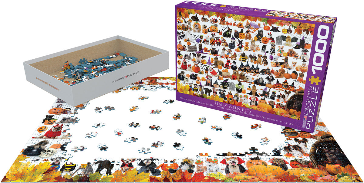 Halloween Pets by Eurographics, 1000 Piece puzzle