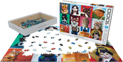 Funny Cats by Lucia Heffernan, 1000 Piece Puzzle