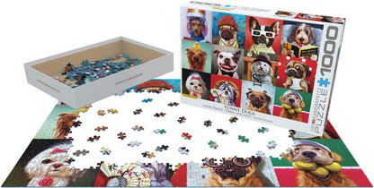 Funny Dogs by Lucia Heffernan, 1000 Piece Puzzle