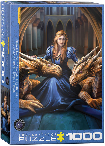 Fierce Loyalty by Anne Stokes, 1000 Piece Puzzle