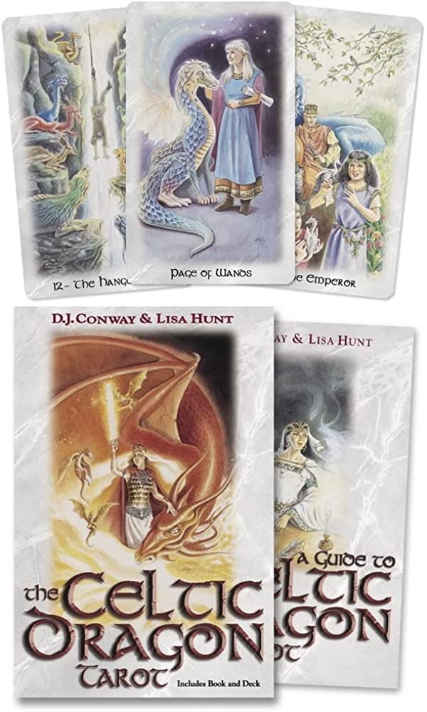 The Celtic Dragon Tarot Kit (Includes Book and Deck)