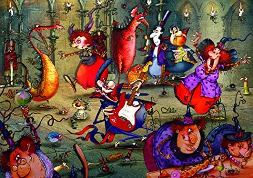 Heksefestivalen af ​​Francois Ruyer, 1500 brikkers puslespil