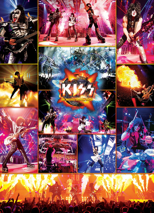 Kiss The Hottest Show on Earth by Eurographic, 1000 Piece Puzzle