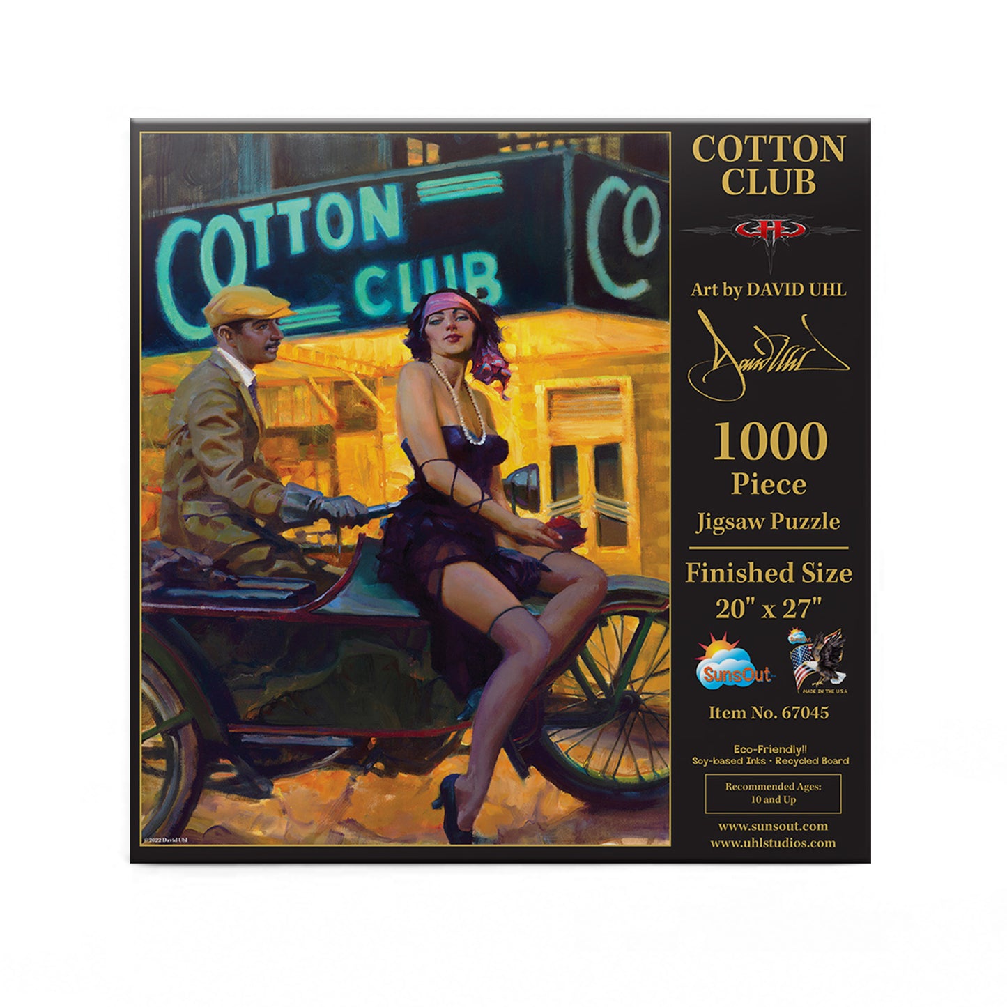 Cotton Club van David Uhl, puzzel van 1000 stukjes
