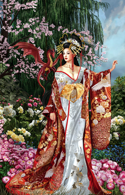 Sekkerastoya: Queen of Silk af Nene Thomas, 1000 brikker puslespil