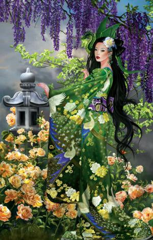 Koningin van Jade door Nene Thomas, puzzel van 1000 stukjes