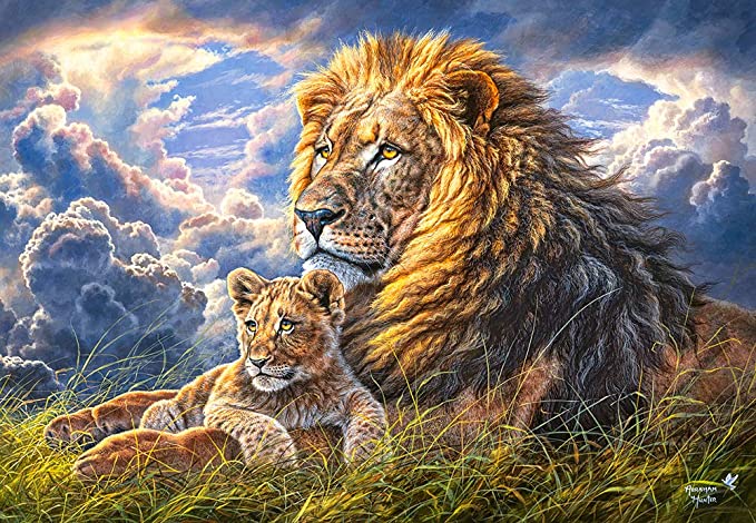 Like Father Like Son by Abraham Hunter, 1000 Piece Puzzle