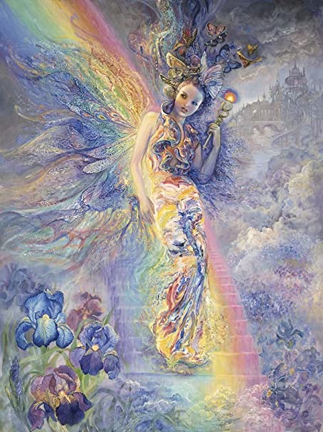 Irisbewaarder van de regenboog door Josephine Wall, puzzel van 1500 stukjes