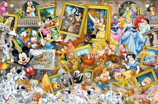 Kunstnerisk Mickey af Disney, 5000 brikker puslespil