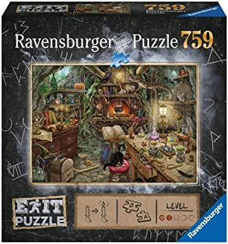 Exit Puzzle - The Witches Kitchen af ​​Ute Thoniben, 759 brikker