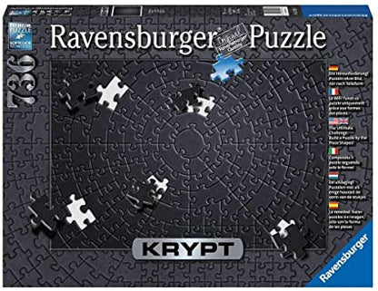 Krypt - Black by Ravensburger, 736 Piece Puzzle