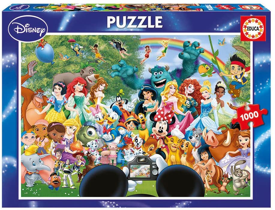 Educa The Marvellous World of Disney 1000 Piece Jigsaw Puzzle