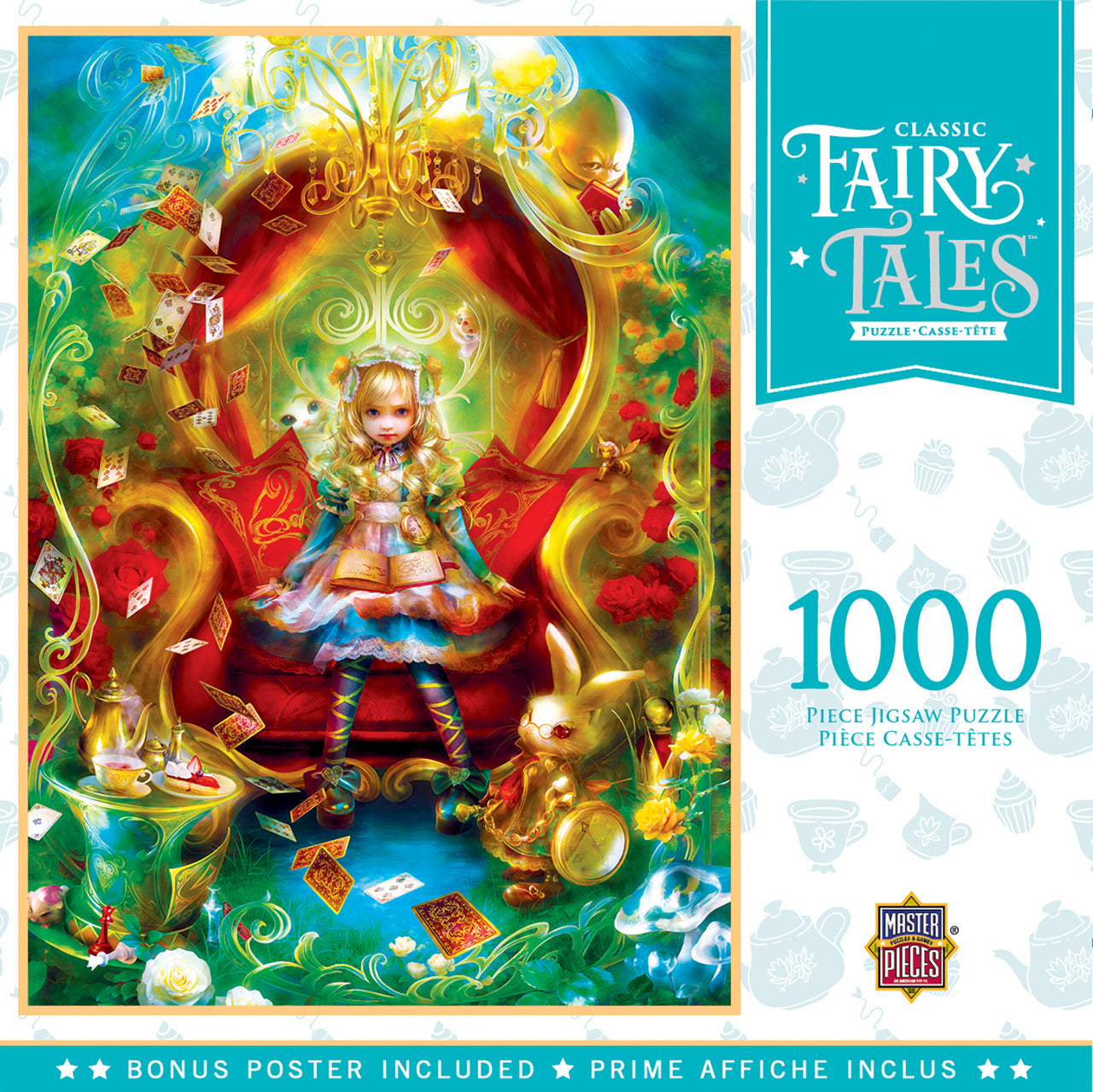 Classic Fairy Tales - Tea Party Time by Shu,1000 Piece Puzzle