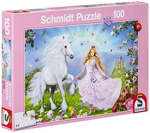 The Unicorn Princess by Schmidt, 100 Piece Puzzle