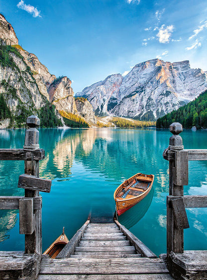 Braies Lake by Clementoni, 500 Piece Puzzle