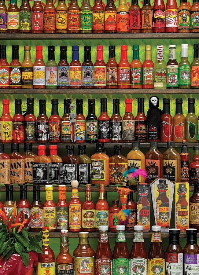 Hot Hot Sauce by Cobble Hill, 1000 Piece Puzzle