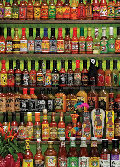 Hot Hot Sauce by Cobble Hill, 1000 Piece Puzzle