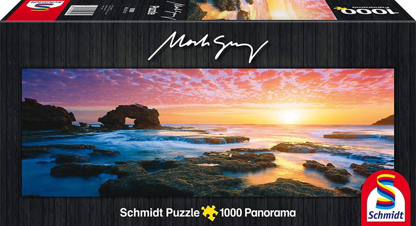 Bridgewater Bay Sunset - Victoria, Australië door Mark Grey, puzzel van 1000 stukjes
