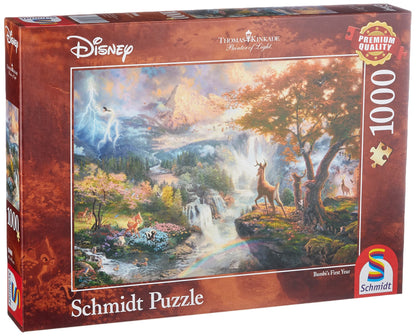 Disney's Bambi by Thomas Kinkade, 1000 Piece Puzzle